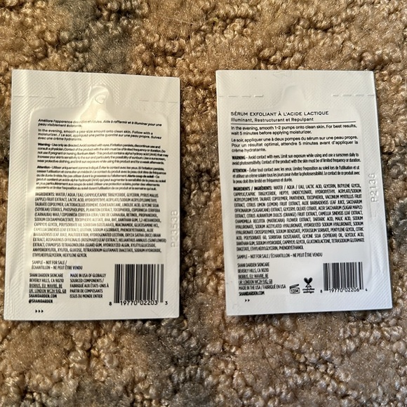 🆕 SHANI DARDEN - Retinol Reform & Lactic Acid Serum (14 samples total) - Picture 3 of 3